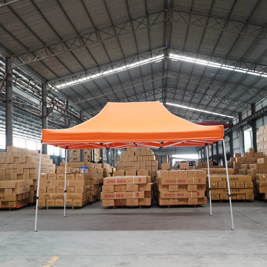 Cheap Wholesale Canopy Toldos 3x3  Gazebo Waterproof  Oxford Fabric Tent Outdoor with Iron Frame Nylon Cover