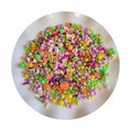 Round Miniature Mixed Colors Ball Bead 1kg Mini Soft Clay Handmade Play Dough Fillers Slime Ingredients