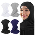 Ethnic Style Women Muslim Headscarf Accessories Polyester Hair Care Daily Hijab Headwraps Head Cover