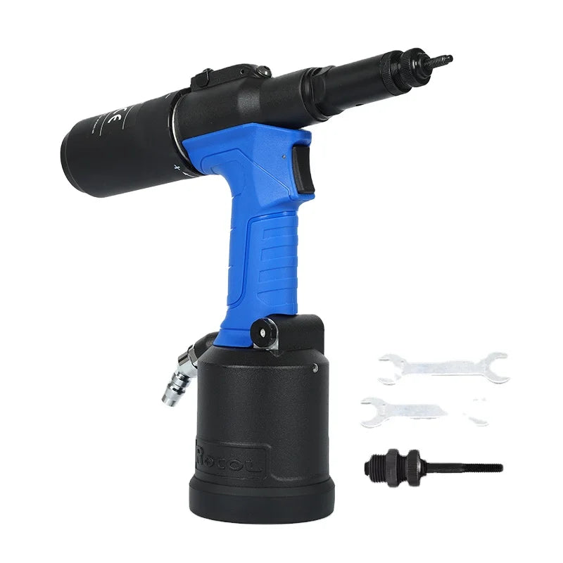 Portable Ultra-light Weight Air Riveting Tool New Motor System Pneumatic Rivet Nut Gun M3-M8
