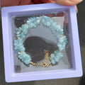 Natural Beaded Bracelets for Women and Girls Trendy Style with Healing Stones-Amethyst Citrine Rose Quartz Crystals