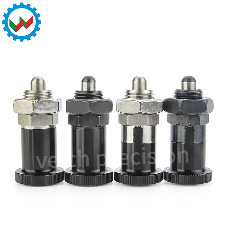 Veich Factory Outlet VCN214 Aluminum Knob Carbon Stainless Steel M12 M16 Fasteners Indexing Plunger Product MegaBDM