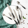 Luxury Design Royal Set Stainless Steel Reusable Flatware Sets for Restaurants & Hotels Dishwasher Safe Classic Tableware