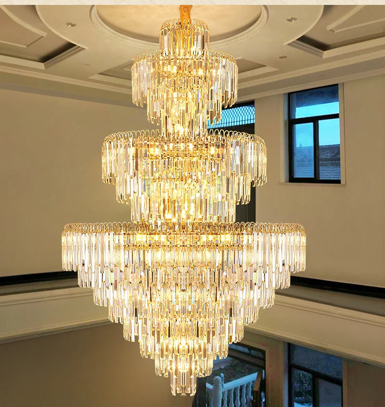 Modern Crystal Chandelier Lighting Luxury Pendant Chandeliers for Living Dining Room Bedroom Crystal Lamp Indoor Decorate Light