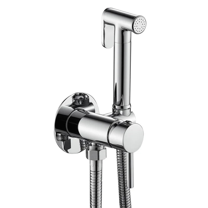 Hot Selling Brass Chrome Hanging Wall Hand-held Toilet As Awning Gun Faucet Cleaning Rinse Shower Head
