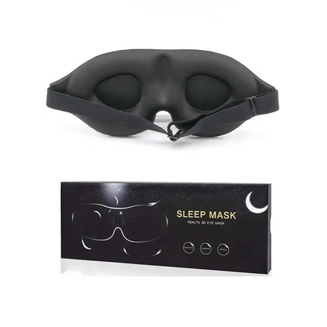 2024 Upgraded 3D Eye Mask Sleep Blindfold for Man Women Side Sleeper Block Out Eyemask Breathable Soft for Sleeping Traveling MegaBDM