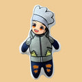 3D Digital Photo Print Eco-Friendly Plush Body Cartoon Customized Comfortable Cushion Case Fadeless Colors Removable Washable
