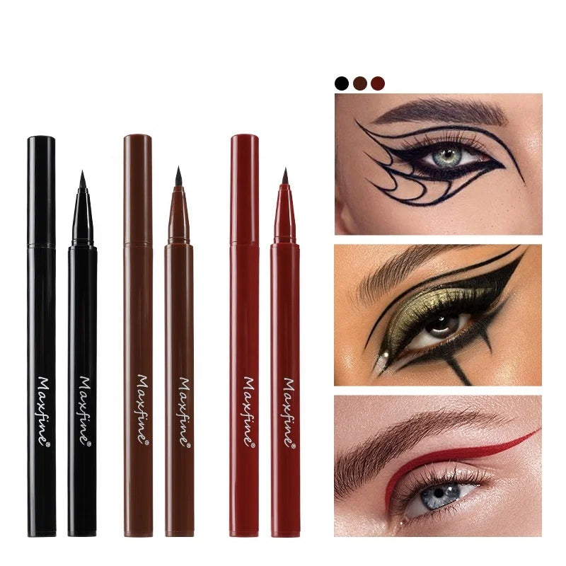 Wholesale Eyeliner Liquid Pen Vegan Cruelty Waterproof Quick Dry Eye Makeup Liquid Eyeliner