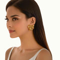 Designer Cute Ball Stacked Stud Earrings for Women Trendy Lady Daily Earring Accessories on Ear 2024 Fashion Jewelry Female Gift