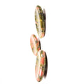 HUIYING Fast shipping natural worry stones Unakite chakra palm stones