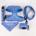 Guangzhou Pet Products Manufacturer Custom Leash and Collar Set Adjustable Neoprene Dog Harness Dog Collar and Lead Set