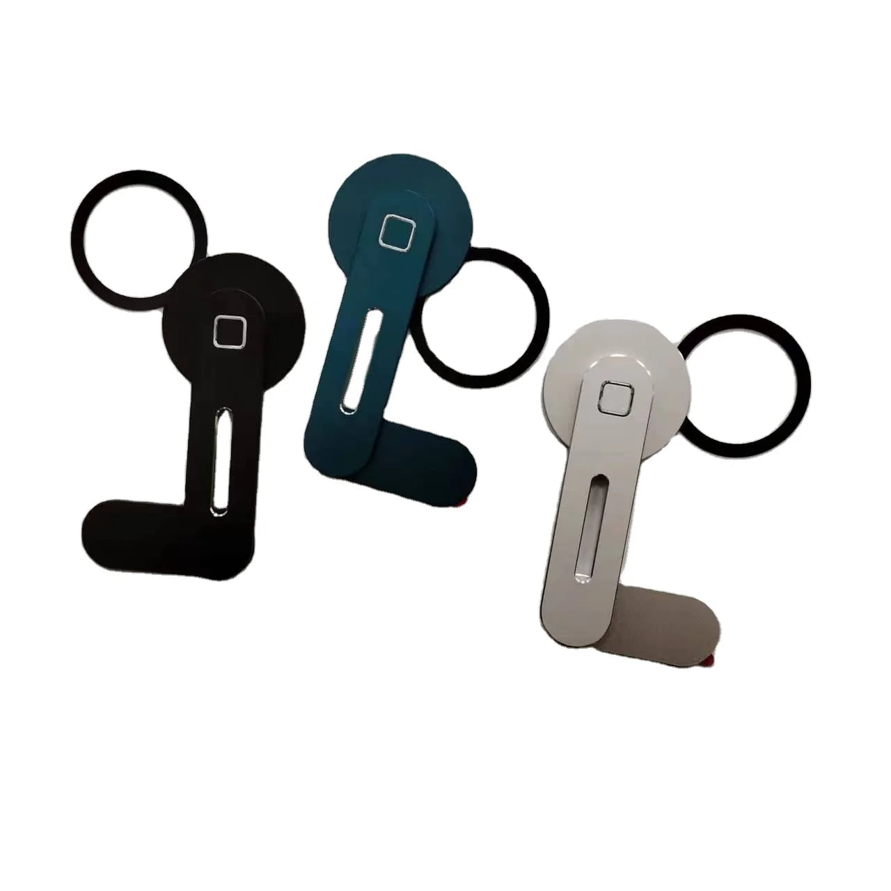 Computer Monitor Side Cell Phone Holder Slim Foldable Magnetic Laptop Phone Mount