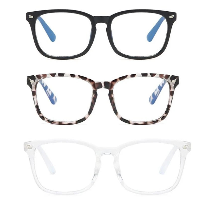 Logo Custom Fashion Women Men Square Blue Light Blocking Glasses Anti Blue Light Computer Glasses Men Women