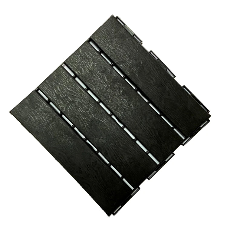 All Weather Use Waterproof Outdoor Modular Interlocking Flooring Tiles
