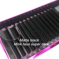 Individual Cashmere Lash Extensions Professional Private Label Lash Trays Wholesale Hand Made Volume Eyelash Extensions