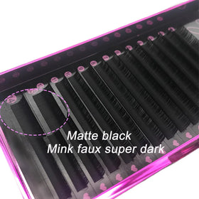 Individual Cashmere Lash Extensions Professional Private Label Lash Trays Wholesale Hand Made Volume Eyelash Extensions