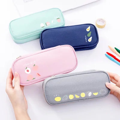 Large Zipper Customized Multi-functional and Interesting Pencil Case Large Capacity Expandable for Student