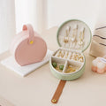 Meiman Sells Creative Handheld Leather Jewelry Boxes Ring Stud Earrings Pendant Storage Cases Which Are Perfect for Travel