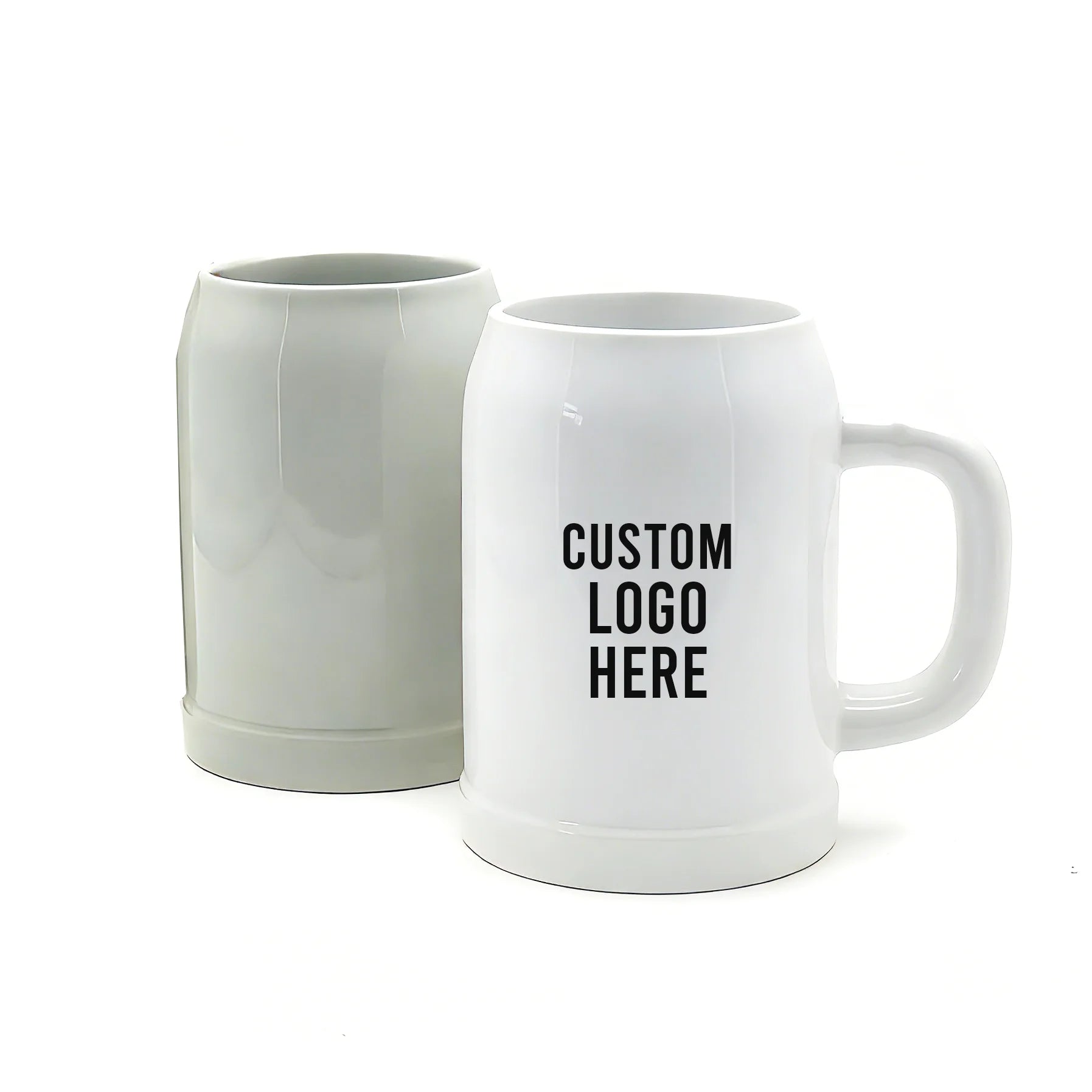 Reactive Glaze 20oz German Beer Mug 600ml Ceramic Stein for Bar and Home Use