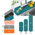 Newest Popular Silicone Sink Faucet Splash Guard Kitchen Bathroom Bar Sink Splash Drain Drying Faucet Mat Popular Product