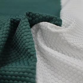 Custom Knit Breathable Jacquard Spandex Nylon Fabric for Women Sportswear Swimwear Dress Lingerie Clothing