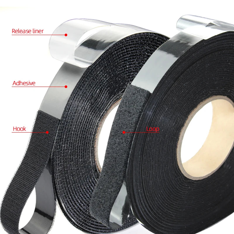 Strong Sticky High Quality Self Adhesive Colorful Release Paper Adhesive Hook and Loop