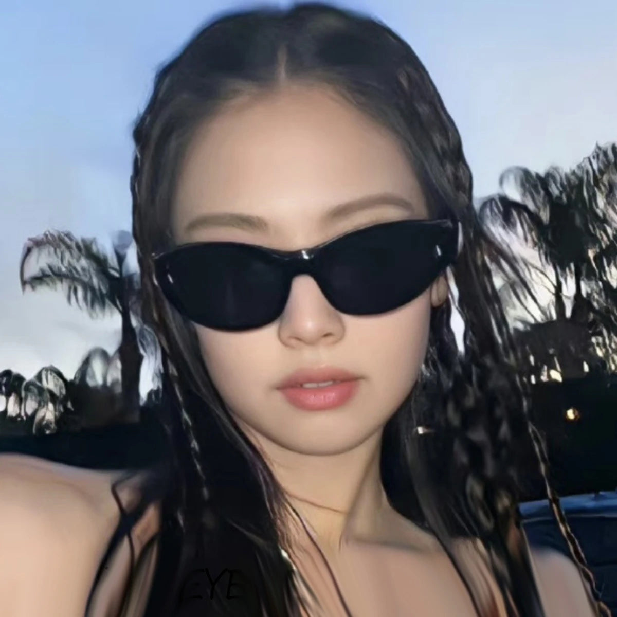 2023 Y2K Punk Fashion Cat Eye Sunglasses Retro Luxury UV400 Designer Glasses Wholesale for Men and Women Plastic Frame