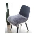 Wholesale Price Sheepskin Fur Cushion Durable Comfortable Eco-Friendly Thick Polypropylene Backed Long Wool Mat Soft Modern Real