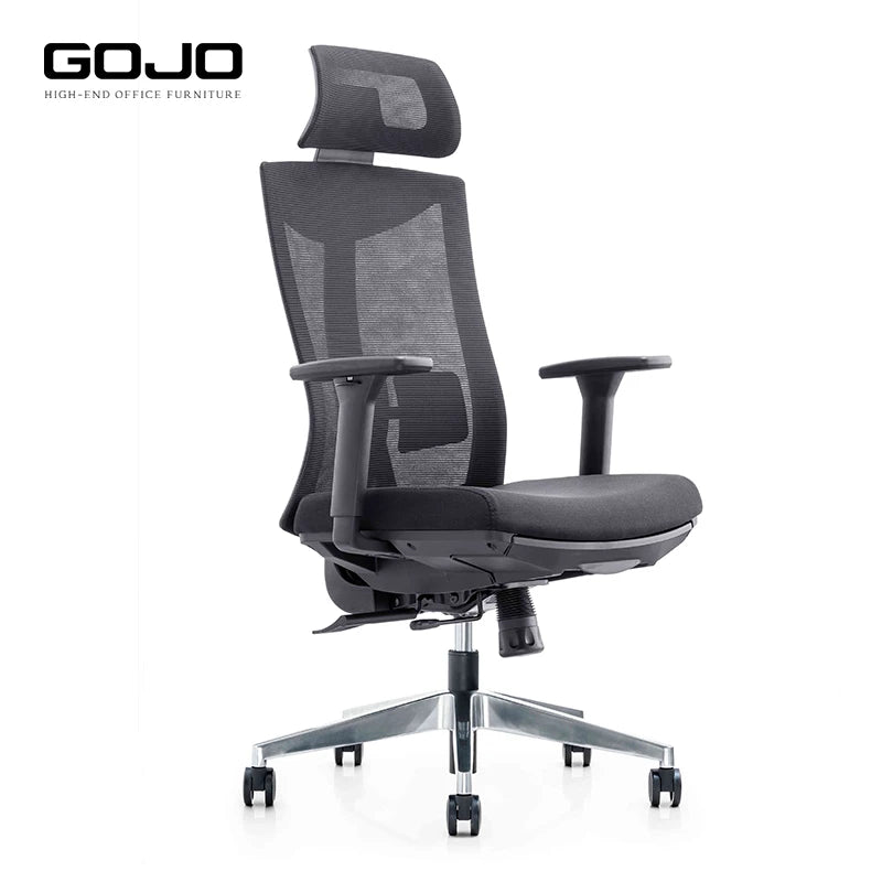 Wholesale Modern Design Mesh Office Executive Chair 4D Armrest Ergonomic Swivel Staff Chair for Computer Desk Cooling Feature