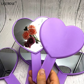 Square Star Shape Makeup Mirror With Handheld Wholesale Mirrors With Private Label Logo Pink Purple Cosmetic Mirror Pocket