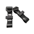 35 mm Wide 2.5 mm Thickness Black Color Soft PVC Buckle Tie Reusable Tree Tie