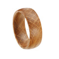 POYA Wholesale 8mm Vintage Whisky Barrel Wood Rings Natural Olive Wood Mens Wooden Ring Jewelry