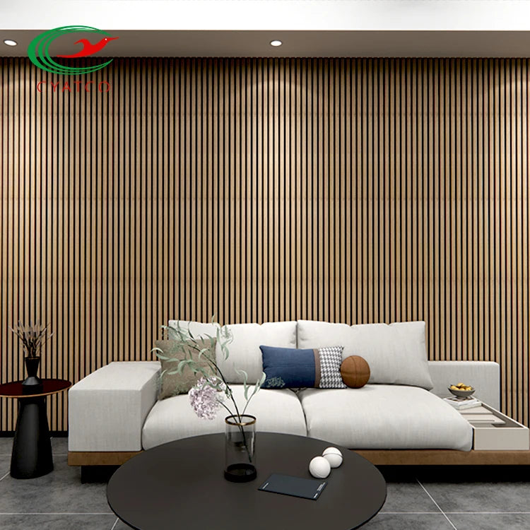 3D MDF Wood Acoustic Wall Panel Eco-Friendly Soundproof Indoor Decoration Acoustic Wall Panel