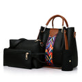 2026 New Fashion PU Female Handbag Set Large Capacity Shoulder Messenger Bags