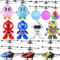 HOT Gifts Kids Light Rechargeable Hand Sensor Flying Robot Ball RC Mini Helicopter Induction Sensor Flying Toys