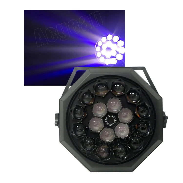 Hot Sale 18X10W Rgbw 4In1 Flat Led Par Light for Dj Stage Event Disco