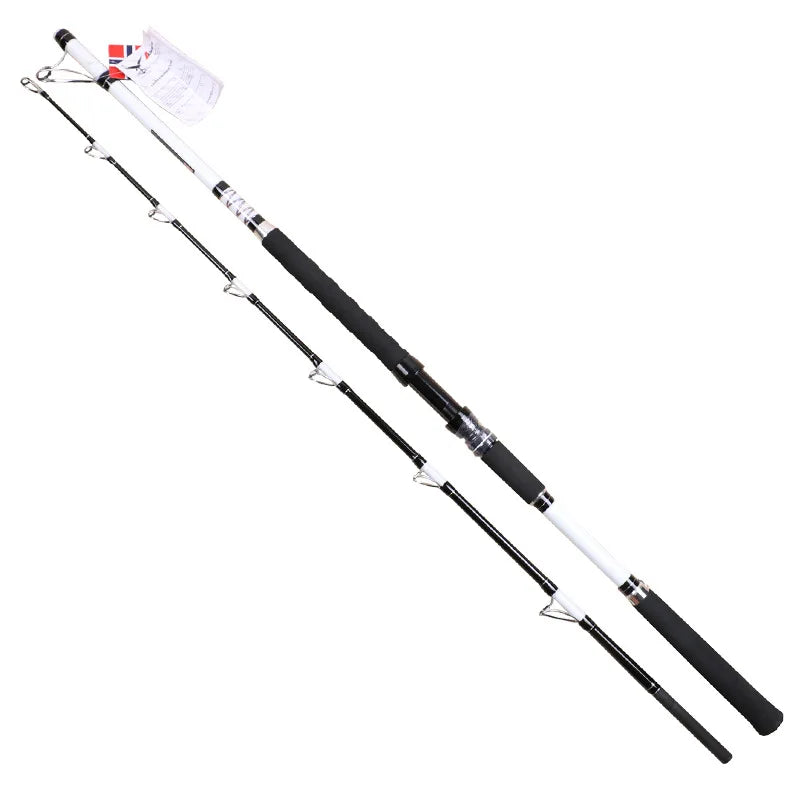 High Carbon 2.1m/2.4m/3.0m/3.3m Boat Fishing Rod Trolling Fishing Rod Pesca Sea Fishing Rod