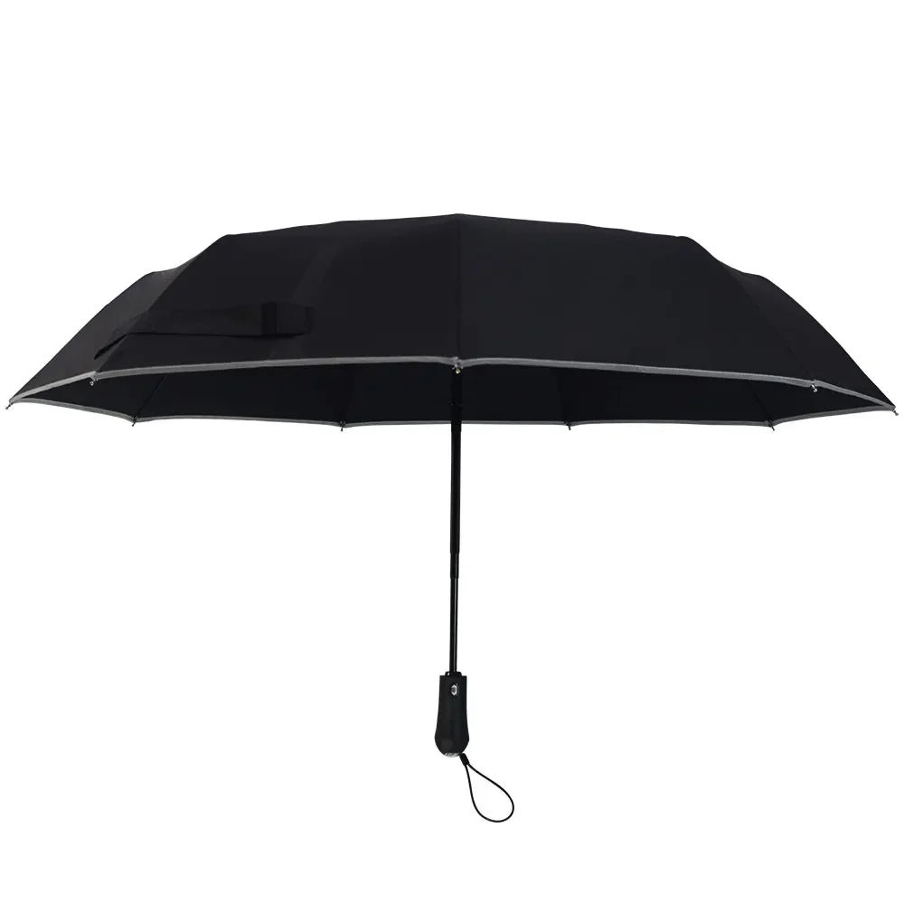 Manufacturer Wholesale Customized logo Umbrella Car Hot Selling Unique With LED Flashlight Fold Umbrella