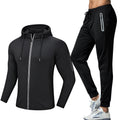 Custom Gym Fitness Clothing Slim Fit Quick Dry Sport Wear Running Sport Fitness Jogging Tracksuit Mens Blank Tracksuit