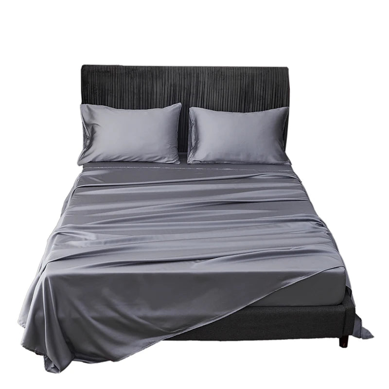4PCS Bed Sheet Sabanas Algodon 100% Cotton Bedding Set for Home Hotel