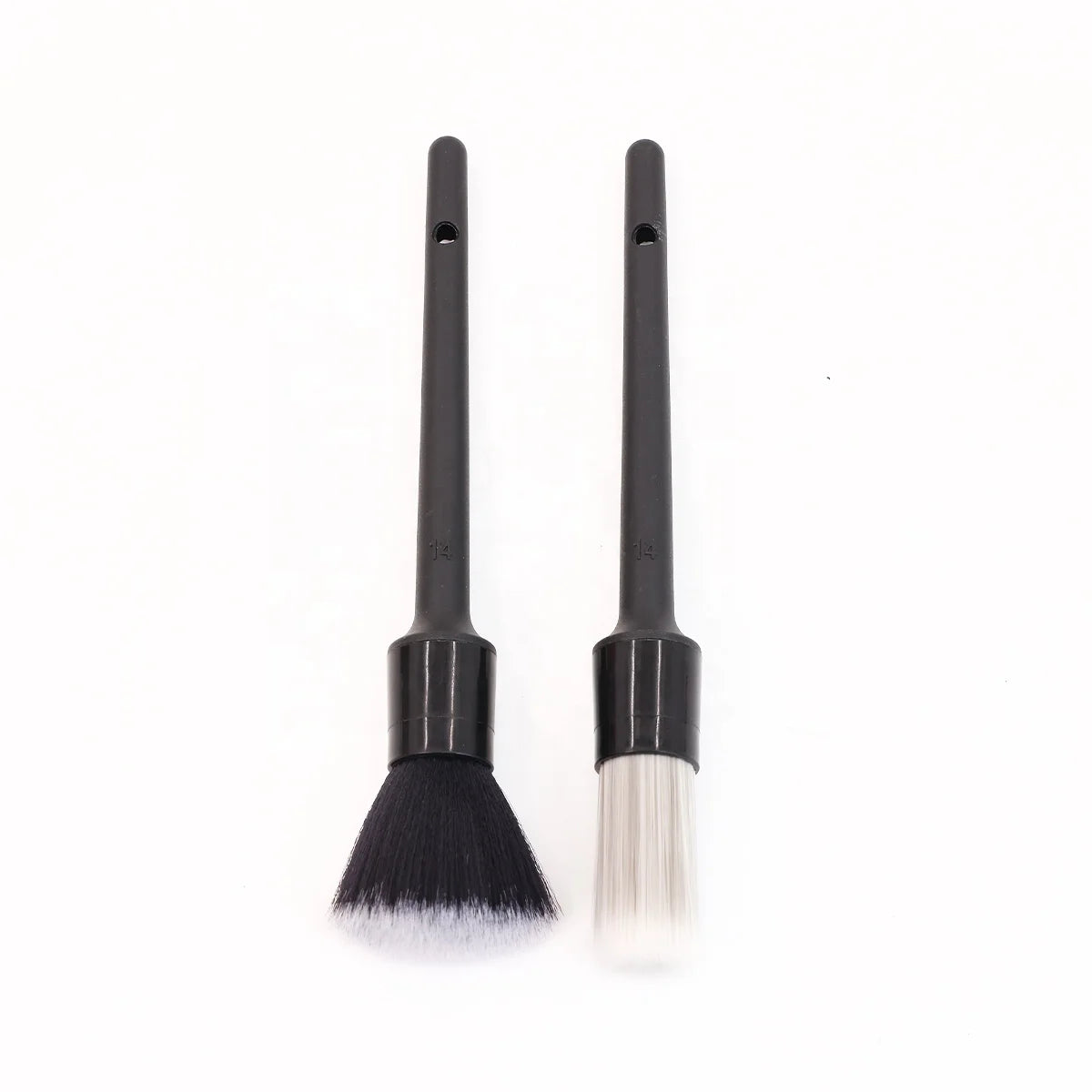 2PCS Detailing Brushes Car Interior Detailing Brush for Air Vent Dashboard Leather Cleaning Tool Efficient Dust Removal