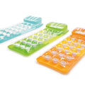 Intex 58890 Floating Raft with Pillow Multi-Functional Plastic Water Play Equipment for Lying Sitting and Swimming in Pool