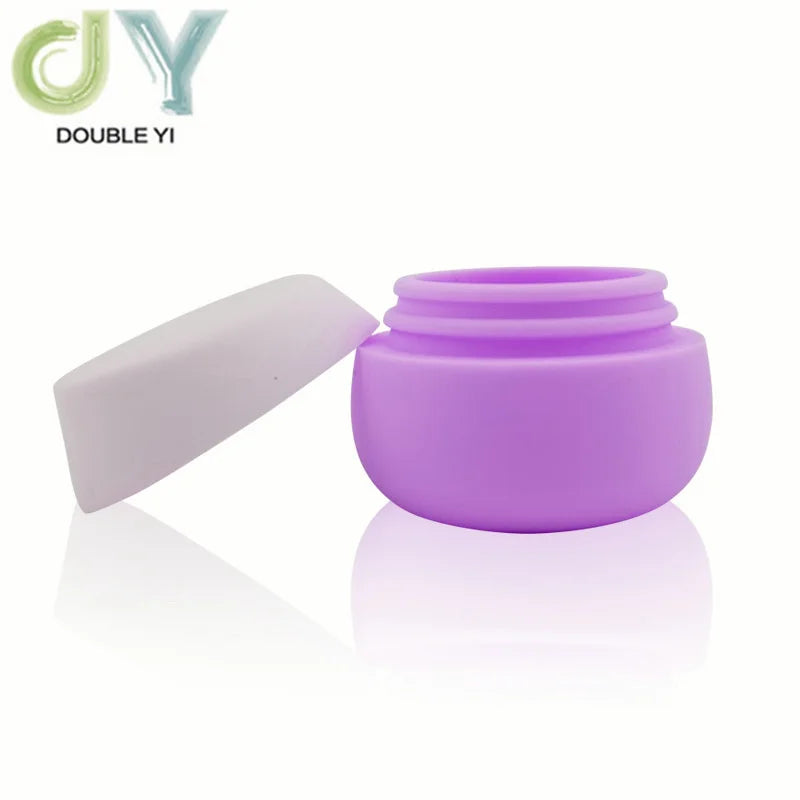 Silicone Packing Box Portable Color Cream Cosmetics Storage case Jewelry Storage Box Portable Medicine Box