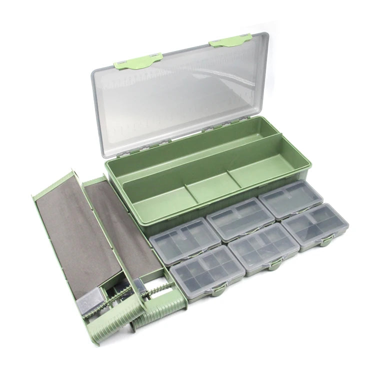 Carp Fishing Seat Box Carp Fishing Tackle Box Carp Fishing Hooks Box Setup