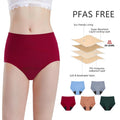 Shanhao OEM Reusable High Waist Menstrual Panties 5 Layers Postpartum Underwear Heavy Flow PFAS-free Period Panties for Women