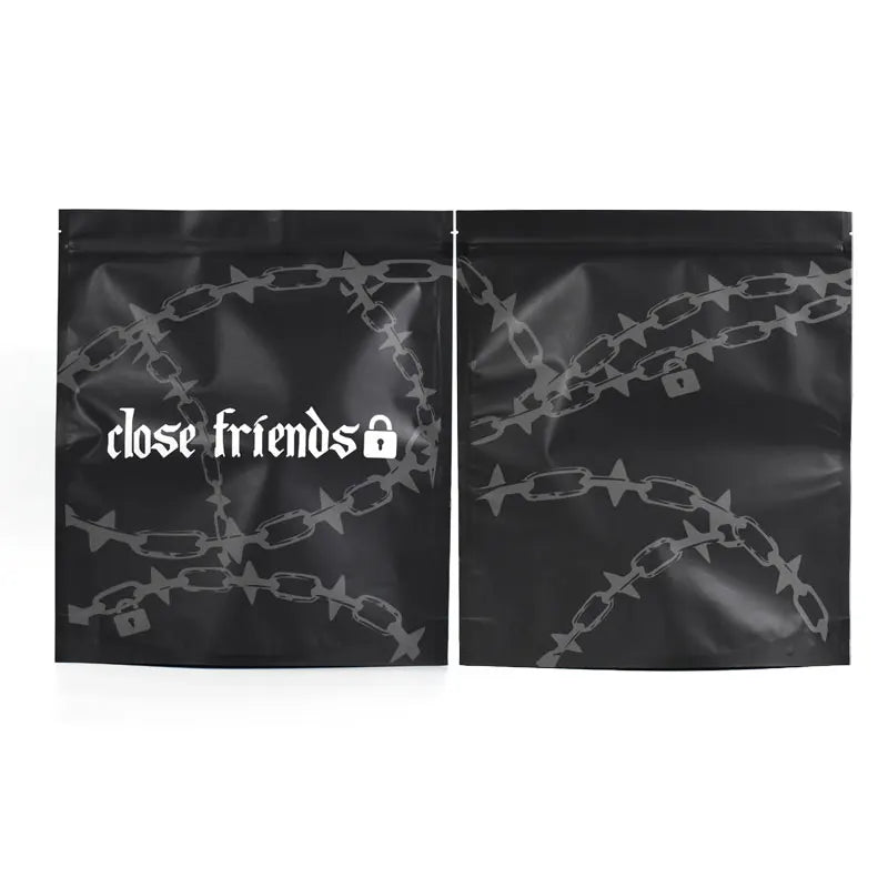 Custom Printed Reusable Moisture-Proof Mylar Aluminum Foil Stand-Up Zipper Pouch Bag Easy Tear for Clothing Toys & Household Use