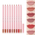 Wholesale   Creamy Lipliner Pencil Private Label Vegan Brown Matte Waterproof Lip Liner