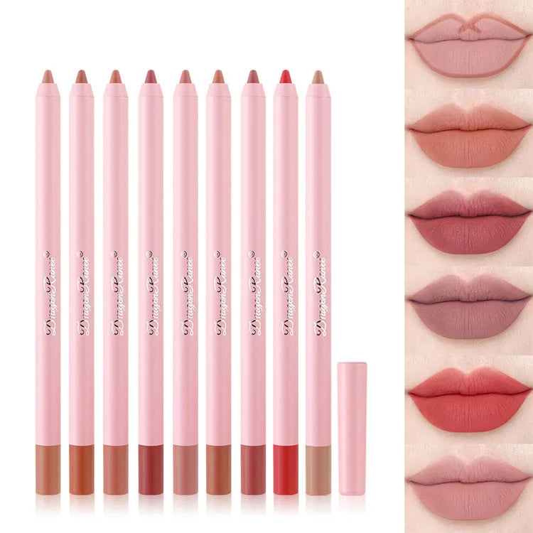 Wholesale   Creamy Lipliner Pencil Private Label Vegan Brown Matte Waterproof Lip Liner
