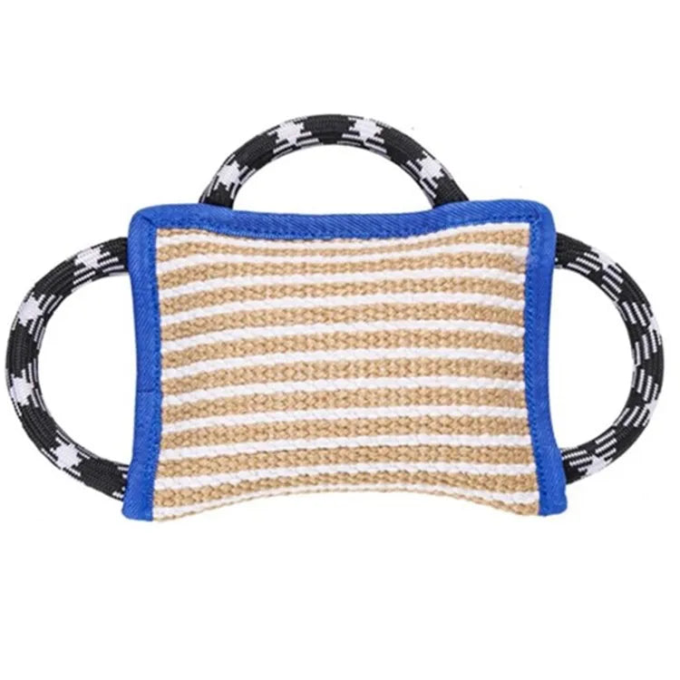 Factory Sales of Dog Biting Training Tugs 3 Linen Dog Biting Pillow Dog Interactive Toys