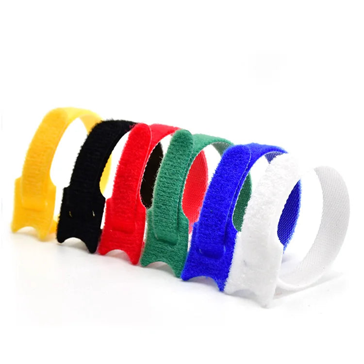 Hot Sale Double Side Straps Nylon Fastener Cable Ties Reusable Hook and Loop Cord Wraps Tape